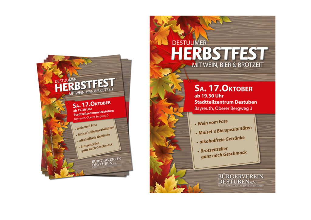 Print - Destuumer Herbstfest
