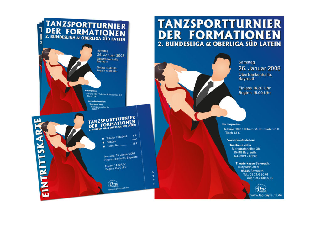 Print - Tanzsportturnier der Formationen